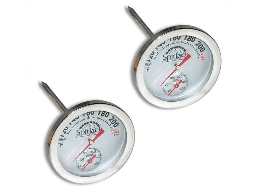 aanpassen Immuniseren Billy Goat SpitJack Dual Sensor Meat and Oven Thermometer (2 Pack) | SpitJack