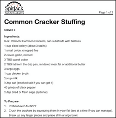 Common Cracker Stuffing