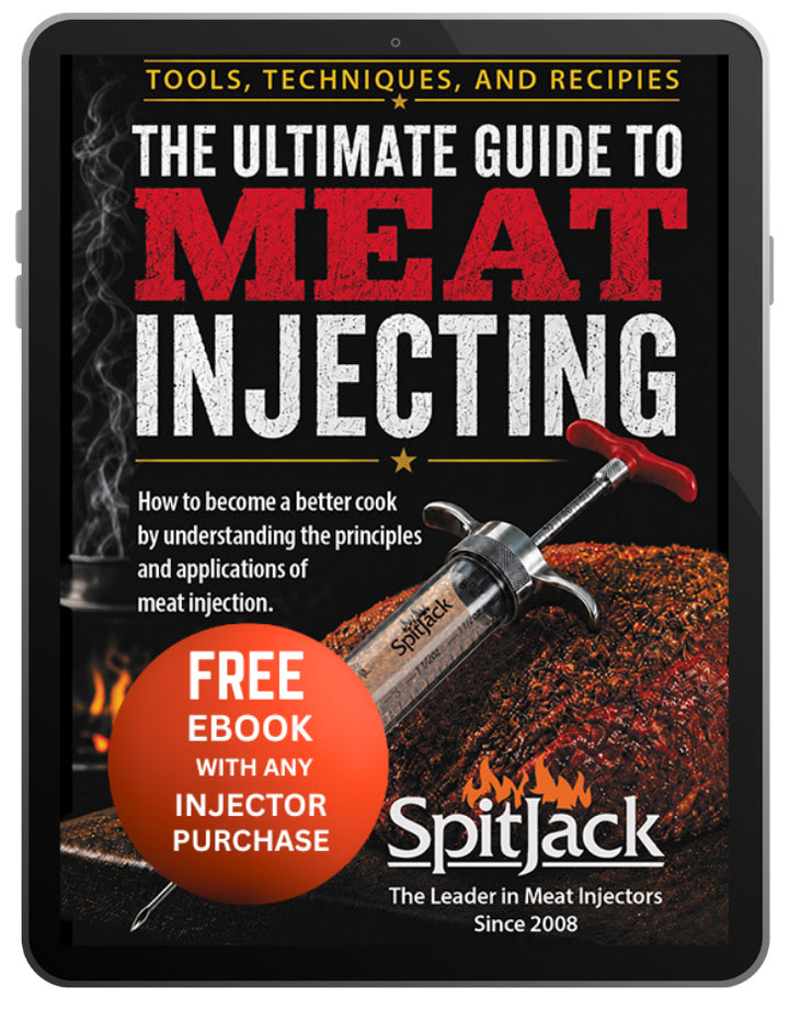SpitJack SQUIRT 50 Meat Injector Kit with Case and Two Needles