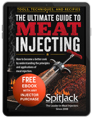 SpitJack Magnum Meat Injector Kit - 2 Needles with Deluxe Case