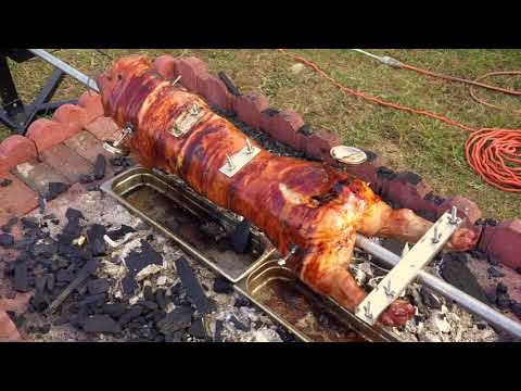 SpitJack XB125C Whole Hog and Pig Spit Roast Rotisserie System