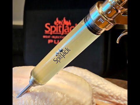 SpitJack PULSE Meat Injector Kit with Deluxe Case and Four Needles