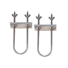 Two SpitJack Stainless Rotisserie Trussing U-Bolts - 8