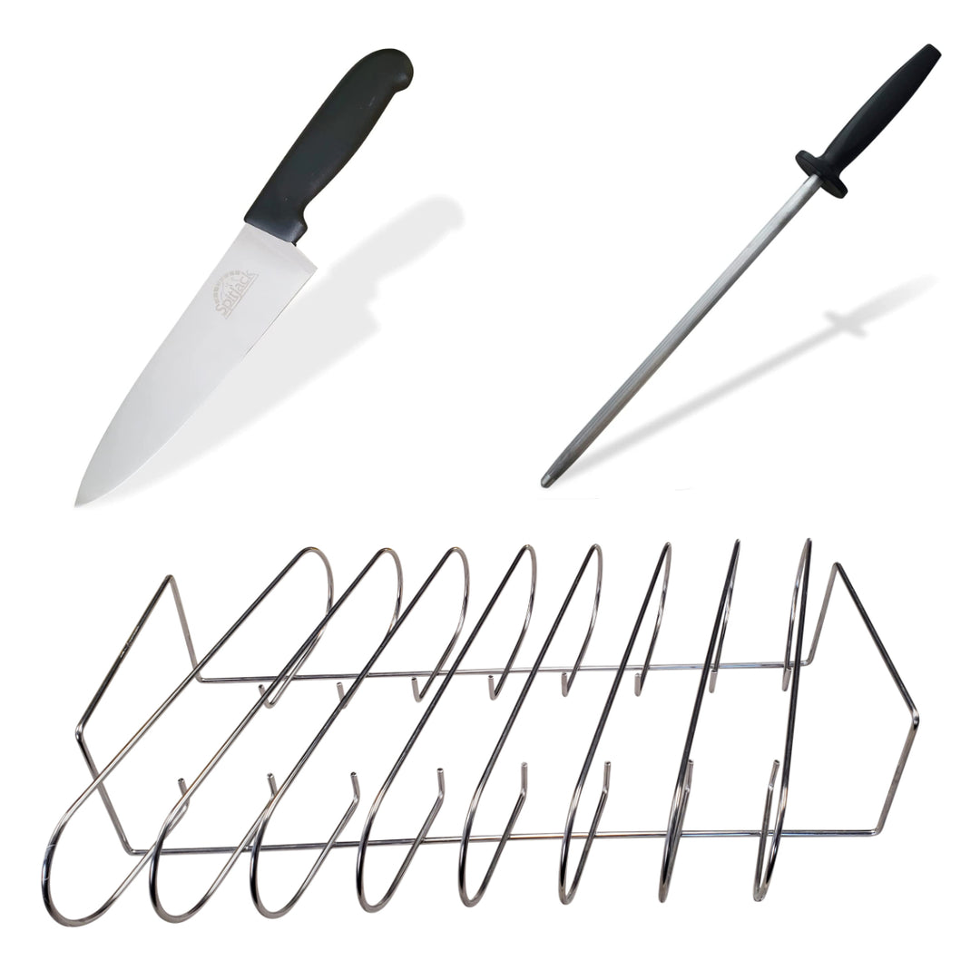 The SpitJack Rib Rack, Chef&