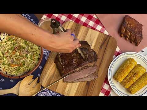 SpitJack Brisket, Ham, Turkey Carving and Carving Knife - 11 inch blade