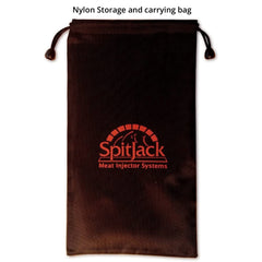 The SpitJack Magnum Meat Injector nylon storage and carrying bag.