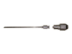 A SpitJack stainless steel tool with a metal handle - MAGNUM Meat Injector Needle - 'Mini' - 3